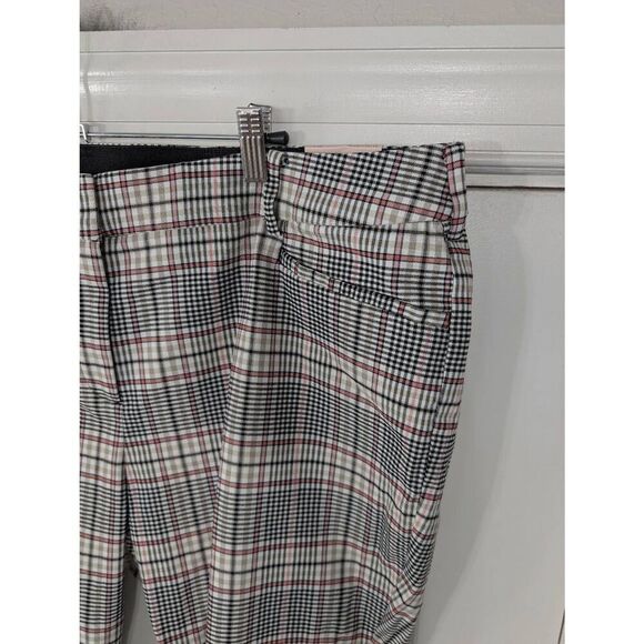 Lane Bryant The 4 Season Slim Capri‎ Trouser Pants women's 22 petite plaid NWTs - Picture 2 of 7